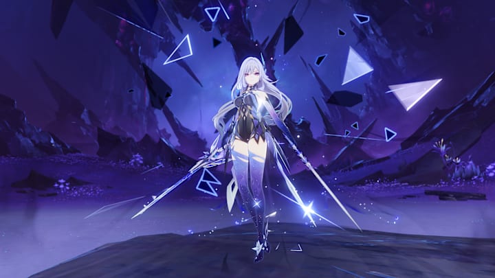 Genshin Impact screenshot of Skirk.