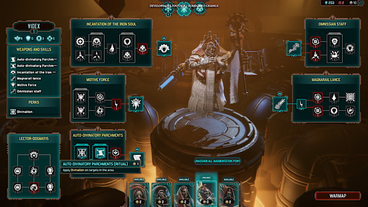 Warhammer 40,000: Mechanicus 2 Adeptus Mechanicus customization screenshot.