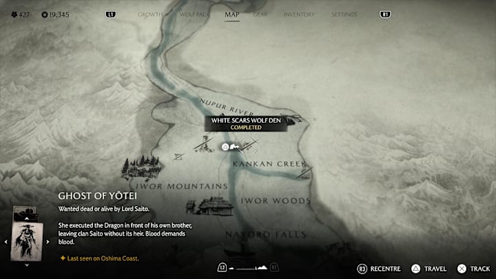 White Scars Wolf Den location, Ghost of Yotei