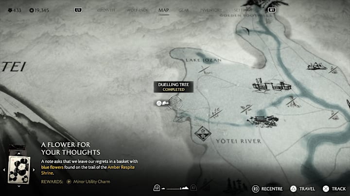 Duel Before the Mountain Duelling Tree location, Ghost of Yotei