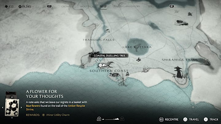 Coastal Duelling Tree location, Ghost of Yotei