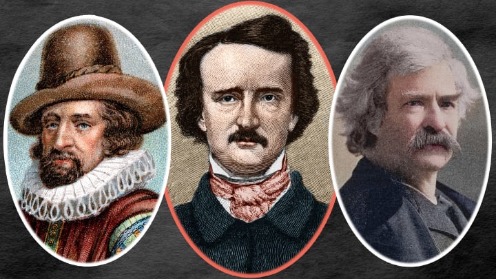 The circumstances surrounding the deaths of writes like Francis Bacon, Edgar Allan Poe, and Mark Twain were anything but ordinary.