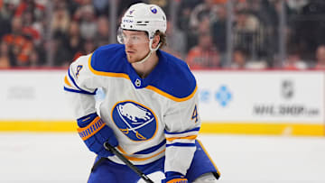Buffalo Sabres RFA blue liner Bowen Byram is a prime target for an offer sheet this summer.