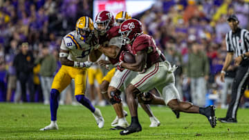 Alabama running back Jam Miller against LSU