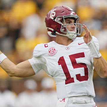 Alabama Crimson Tide quarterback Ty Simpson is now second in the odds to win the Heisman this season.