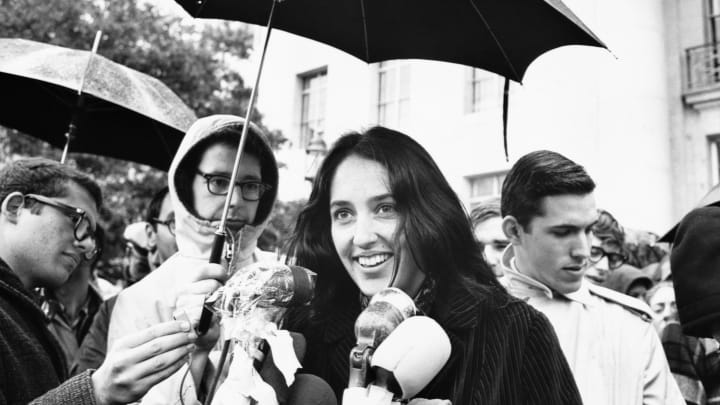 Joan Baez at Free Speech Movement Rally