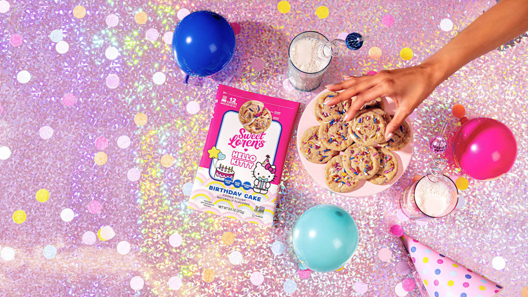 Sweet Loren's x Hello Kitty birthday cake cookie dough