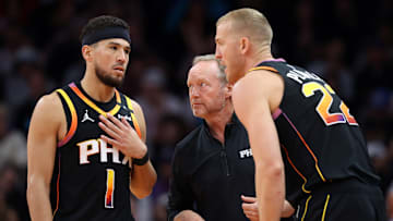 Devin Booker, Mike Budenholzer, Mason Plumlee, Phoenix Suns