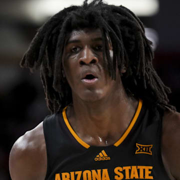 Arizona State Sun Devils forward Jayden Quaintance (21).