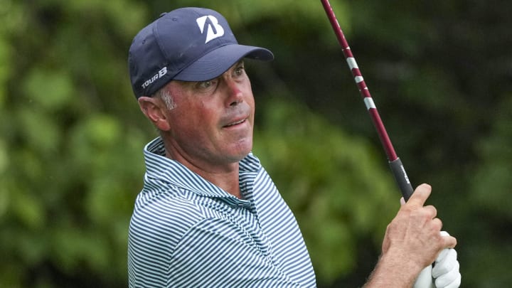 Matt Kuchar delivered one of the stranger moments of the 2024 season when he finished the Wyndham Championship alone on Monday morning.