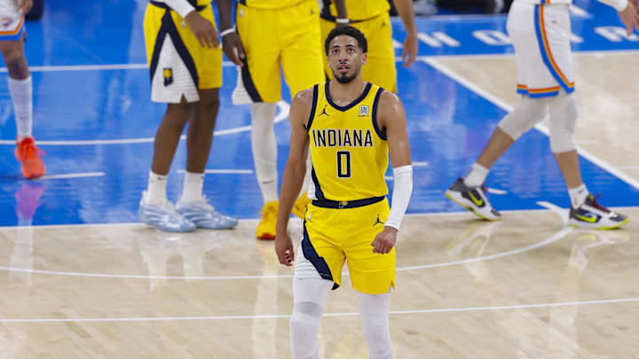 Indiana Pacers guard Tyrese Haliburton is dealing with a calf strain ahead of Game 6 of the NBA Finals.