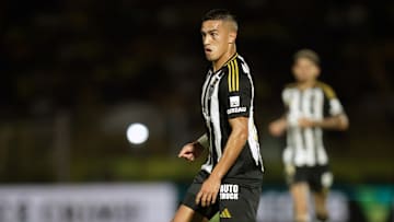 Cuello em ação pelo Atlético-MG 