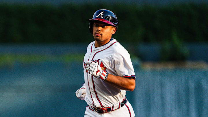 Braves rookie Drake Baldwin belted two home runs in Thursday's win over the Miami Marlins