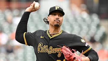 Pittsburgh Pirates pitcher Johan Oviedo is a good bet to go over his strikeout total on Tuesday night.