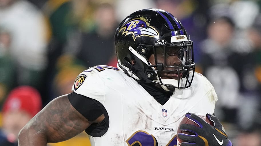 Baltimore Ravens running back Derrick Henry