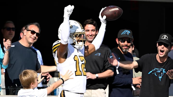 New Orleans Saints wide receiver Chris Olave