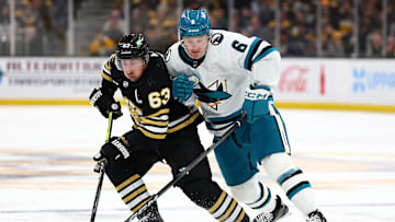 San Jose Sharks v Boston Bruins