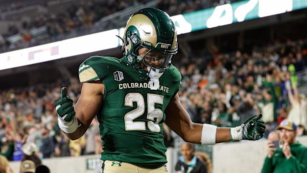 Colorado State Rams running back Lloyd Avant 