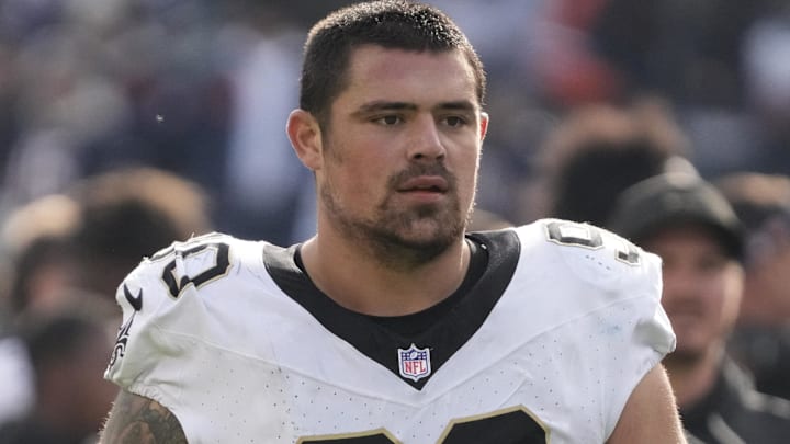 Oct 19, 2025; Chicago, Illinois, USA; New Orleans Saints defensive tackle Bryan Bresee (90) walks off the field after the game against the Chicago Bears at Soldier Field. Mandatory Credit: David Banks-Imagn Images