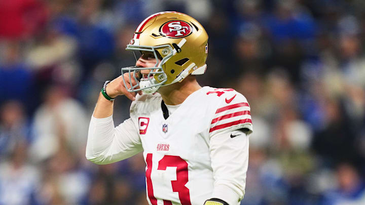 San Francisco 49ers quarterback Brock Purdy