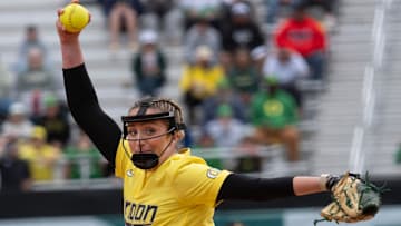 Elise Sokolsky quieted a fired-up Weber State squad with six innings of shutout pitching in relief as Oregon stayed alive with a 9-1 victory. 