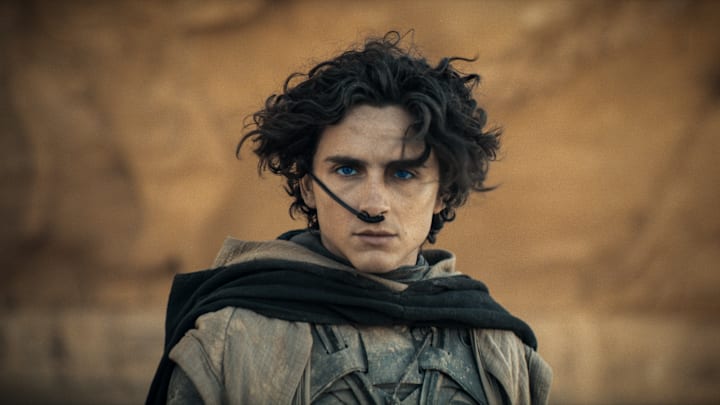 TIMOTHÉE CHALAMET as Paul Atreides in Warner Bros. Pictures and Legendary Pictures’ action adventure “DUNE: PART TWO,” a Warner Bros. Pictures release.