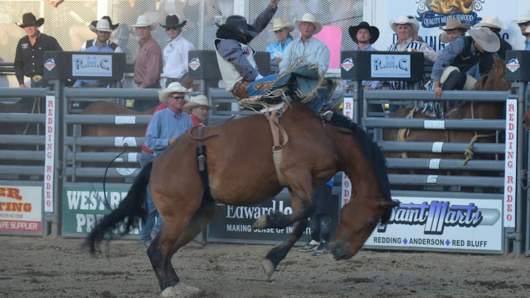 Bareback rider Seth Lee Hardwick Meat Sweats