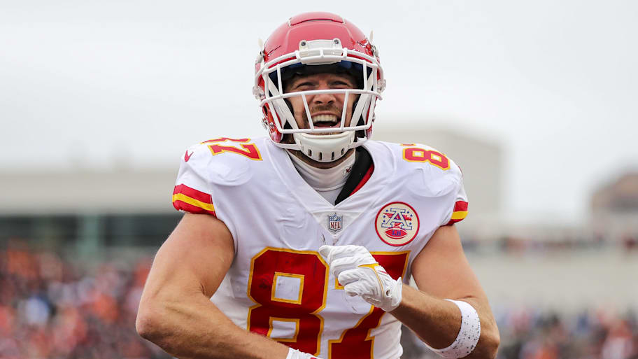Travis Kelce forged a surefire Hall of Fame career with the Chiefs, but the Browns were his first love. | Katie Stratman-Imagn Images