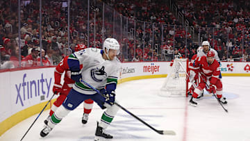 Vancouver Canucks v Detroit Red Wings