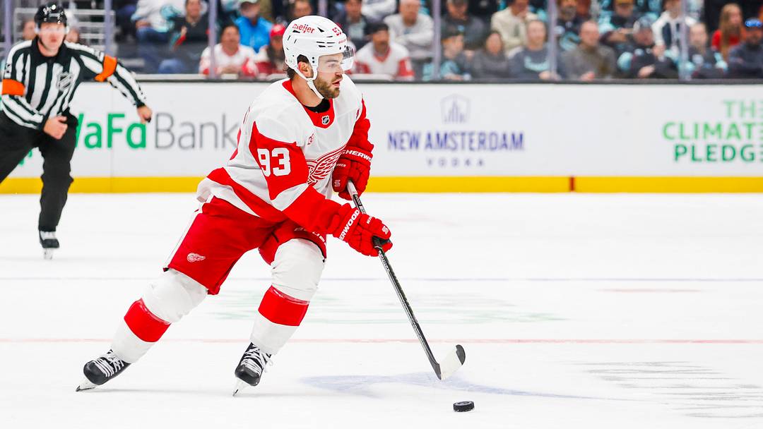 Detroit Red Wings right wing Alex DeBrincat Credit: Joe Nicholson-Imagn Images Detroit Red Wings right wing Alex DeBrincat Credit: Joe Nicholson-Imagn Images