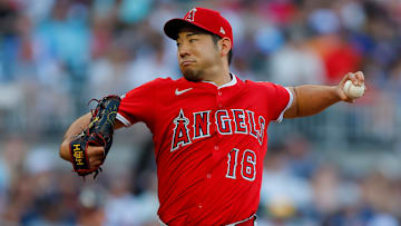 Los Angeles Angels v Atlanta Braves