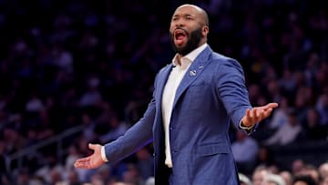 Villanova Wildcats head coach Kyle Neptune