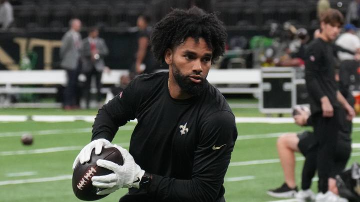 New Orleans Saints wide receiver Chris Olave 