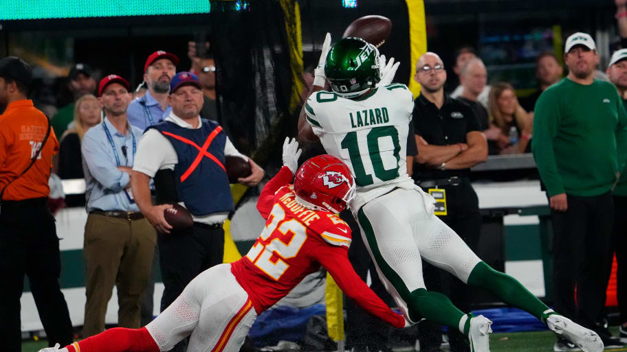 New York Jets wide receiver Allen Lazard