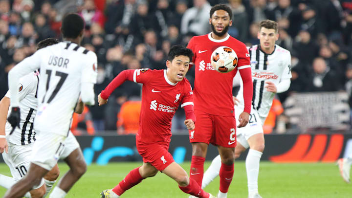 Liverpool FC v LASK: Group E - UEFA Europa League 2023/24 Liverpool FC v LASK: Group E - UEFA Europa League 2023/24