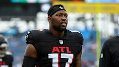 Atlanta Falcons edge rusher Arnold Ebiketie