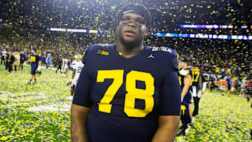 Michigan Wolverines defensive lineman Kenneth Grant 