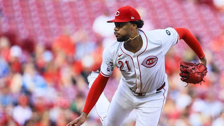 Cincinnati Reds starting pitcher Hunter Greene is a solid prop target on Aug. 25.