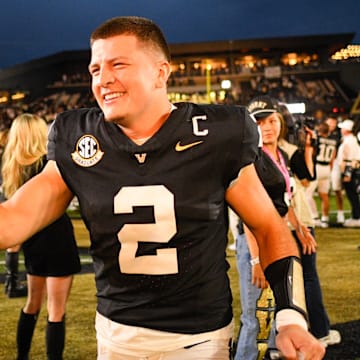 Diego Pavia and Vanderbilt are favored against Auburn on Saturday.