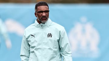 Habib Beye, entraineur de l'OM