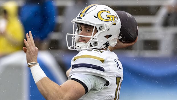 USC Trojans quarterback Jayden Maiava coach Lincoln Riley Haynes King Garrett Nussmeier LaNorris Sellers Big Ten Football