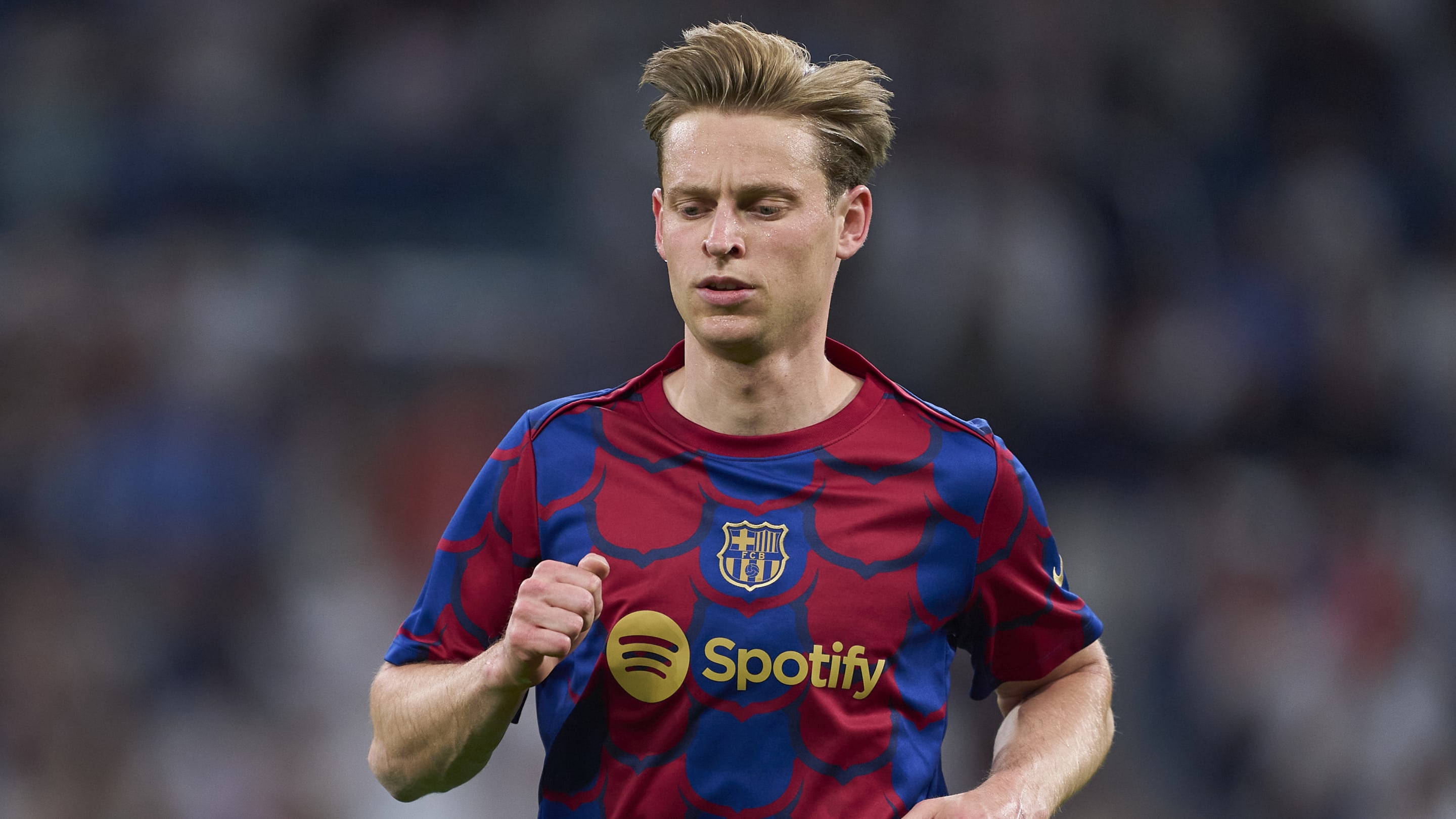 Frenkie de Jong left out of Barcelona pre-season squad amid fears of 'significant' injury