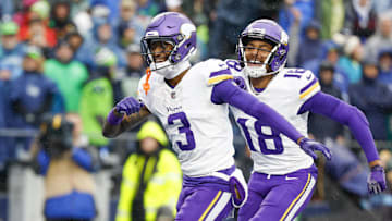 Jordan Addison and Justin Jefferson