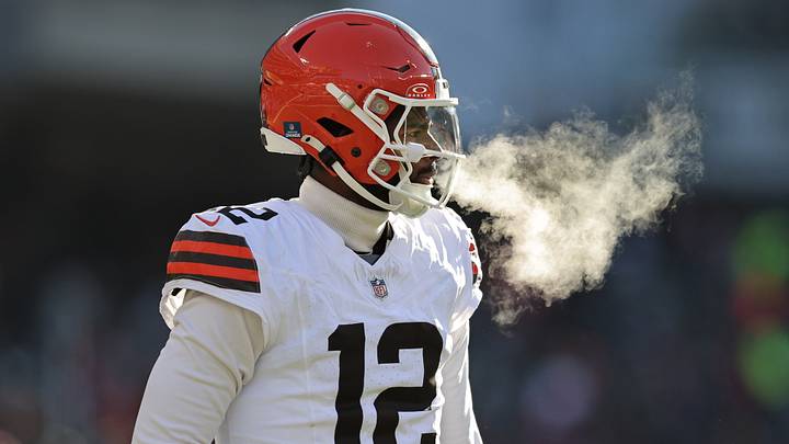 Cleveland Browns quarterback Shedeur Sanders