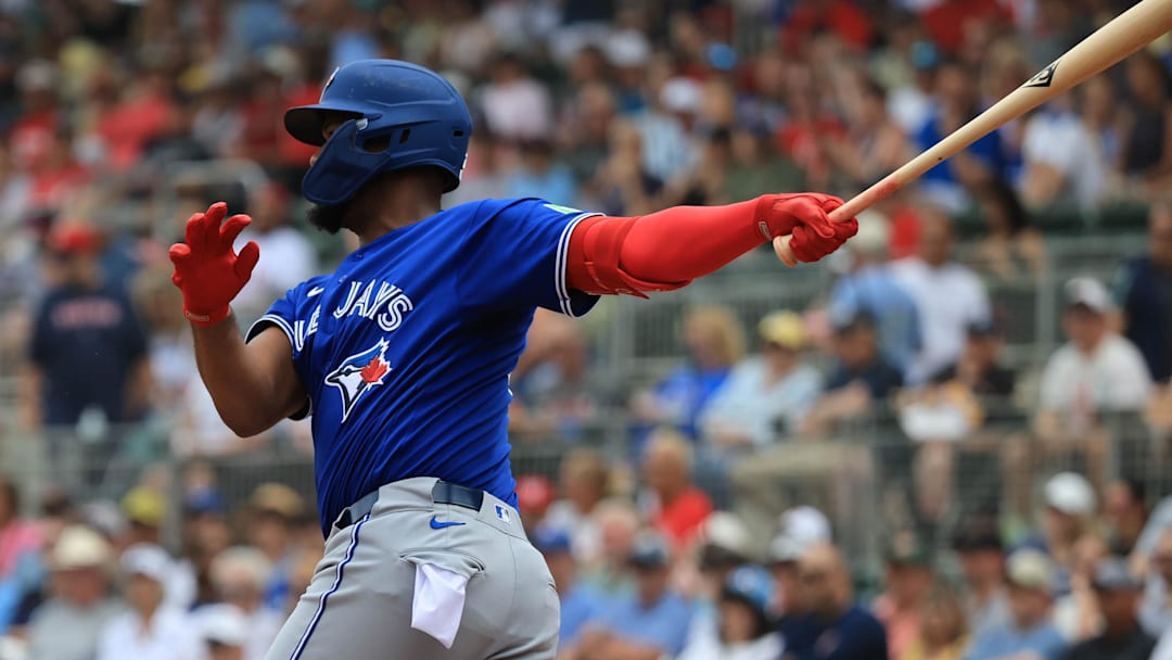 The Toronto Blue Jays need a boost offensively, so it may be time to call up Eloy Jiménez. Mandatory Credit: Kim Klement Neitzel-Imagn Images