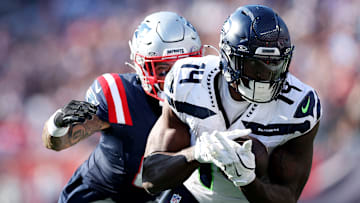 DK Metcalf of the Seattle Seahawks