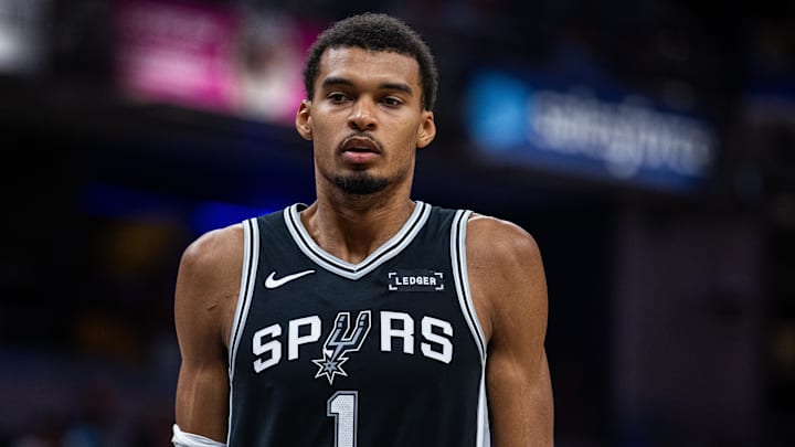 Spurs star Victor Wembanyama is expected to start in Wednesday's opener. Spurs star Victor Wembanyama is expected to start in Wednesday's opener.