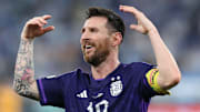 Lionel Messi se tornou o jogador com mais partidas de Copa pela Argentina