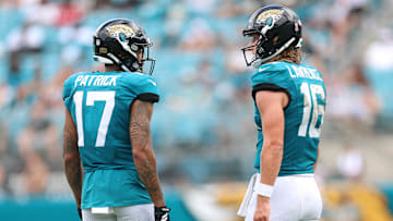 Jacksonville Jaguars - quarterback Trevor Lawrence and wide receiver Tim Patrick