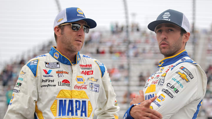 Alan Gustafson and Chase Elliott, Hendrick Motorsports, NASCAR Cup Series